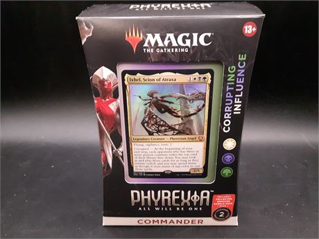 SEALED - MAGIC THE GATHERING PHYREXIA COMMANDER