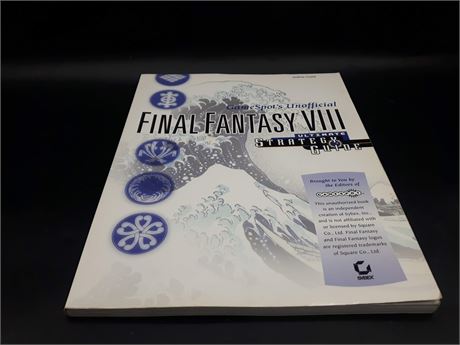 FINAL FANTASY VIII ULTIMATE STRATEGY GUIDE - VERY GOOD CONDITION
