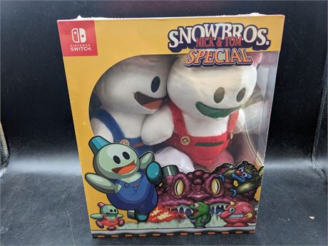 SEALED - SNOW BROS - COLLECTORS EDITION - SWITCH