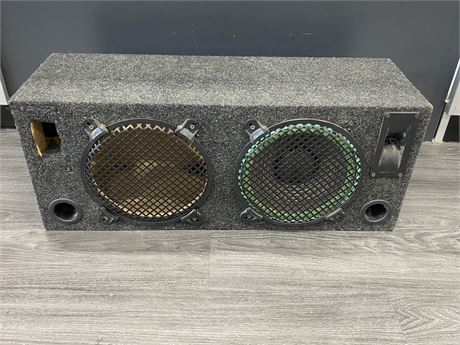 SUBWOOFER BOX FOR CAR AUDIO (30” long)
