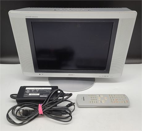 TOSHIBA TV/DVD COMBO WITH REMOTE (Works great)