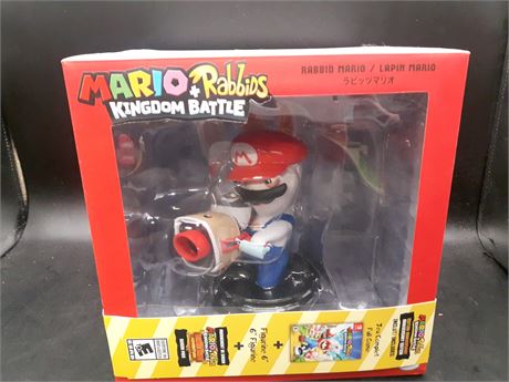 MARIO RABBIDS COLLECTIBLE FIGURE - MINT CONDITION - DOES NOT INCLUDE GAME