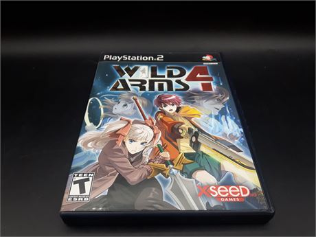 WILD ARMS 4 - EXCELLENT CONDITION - PS2