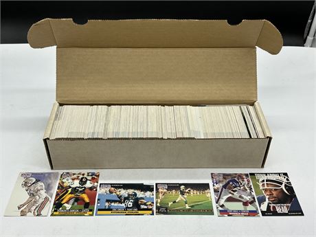 BOX OF PRO SET 1991-92 FOOTBALL CARDS