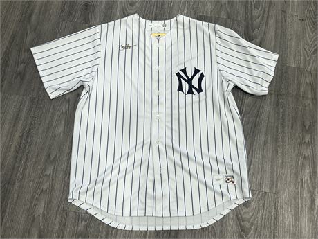 (NEW) YANKEES BABE RUTH JERSEY SIZE L