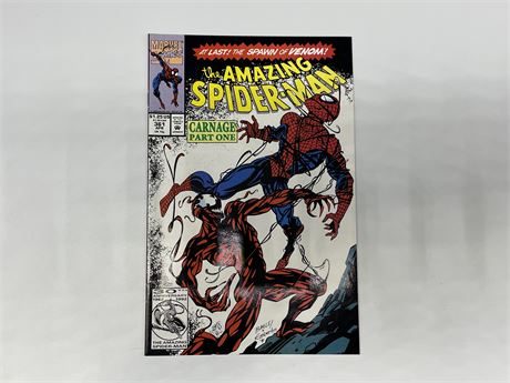 THE AMAZING SPIDER-MAN #361 FIRST APP. CARNAGE