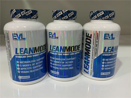 3 “NEW” LEAN MODE WEIGHT LOSS SUPPLEMENTS
