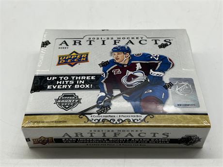 SEALED NHL 2021/22 ARTIFACTS CARD BOX