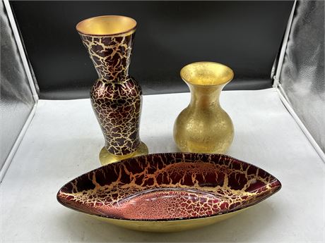 DECOR VASES & CENTRE BOWL - MADE IN ITALY