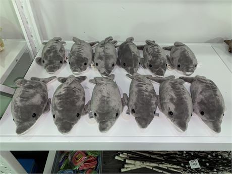 12 NEW DOLPHIN STUFFIES