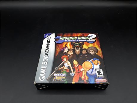 ADVANCE WARS 2 BLACK HOLE RISING - VERY GOOD CONDITION - GBA