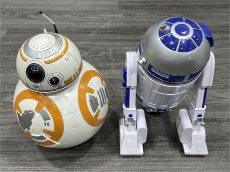 R2D2 - BB8 - BATTERY OPERATED & WORKS (11” TALL)