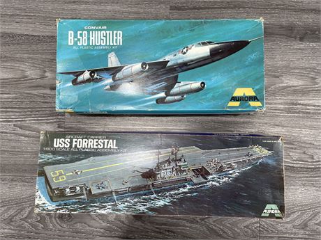 2 AURORA MILITARY MODELS (AS-IS)