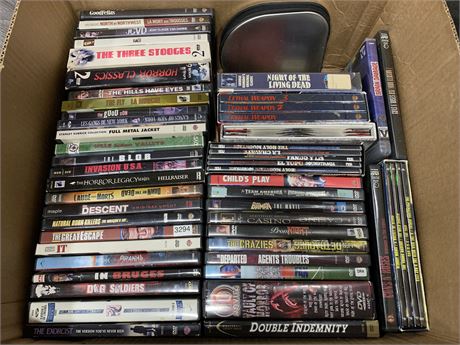DVD LOT W/SEALED BLU-RAY & BOX SETS