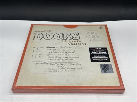 SEALED - 4LP THE DOORS - LA WOMEN SESSIONS - RECORD STORE DAY - LIMITED ED.