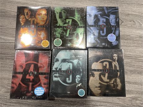 SEALED X-FILES DVD SEASONS 2-5 7,9