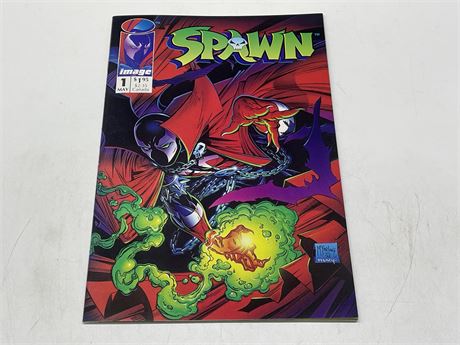 SPAWN #1 FIRST PRINTING W/ INSIDE POSTER
