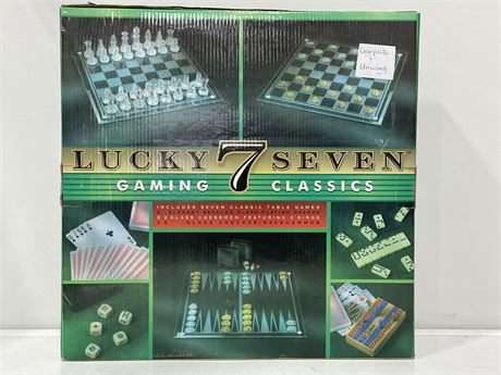 LUCKY SEVENS GAMES COMPLETE/UNUSED