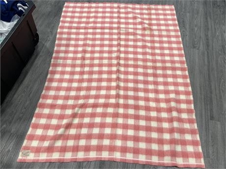 KENVALE BLANKET (MADE IN ENGLAND) 60”x82”