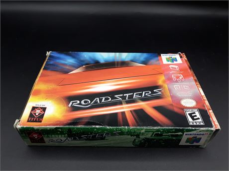 ROADSTERS - VERY GOOD CONDITION - N64