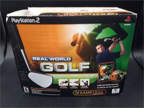 REAL WORLD GOLF BUNDLE - MINT CONDITION - PS2