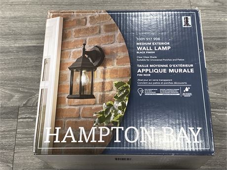 HAMPTON BAY OUTDOOR WALL LAMP