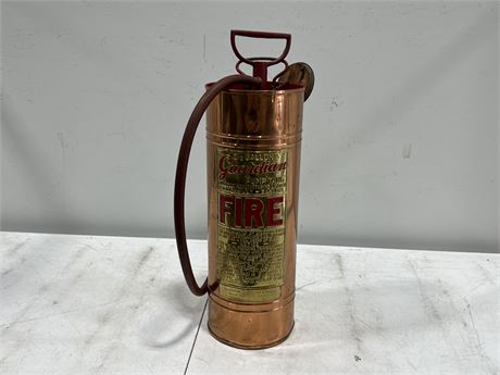 VINTAGE GUARDIAN FIRE EXTINGUISHER (2ft tall)