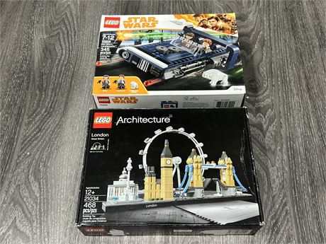2 OPEN BOX LEGO SETS #75209 & #21034