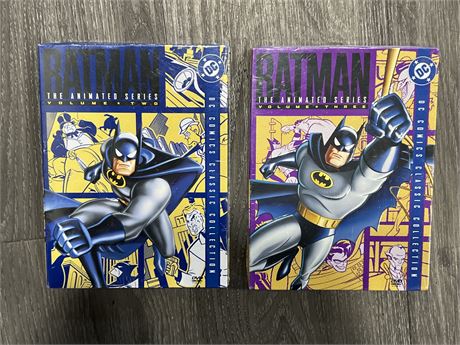 2 SEALED BATMAN ANIMATED SERIES DVD SETS