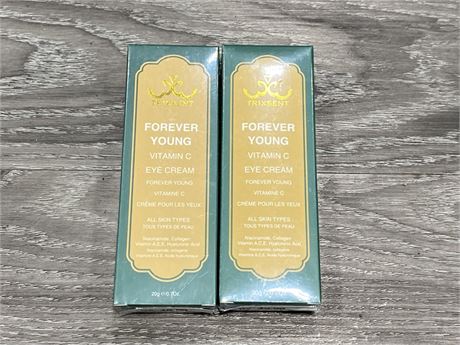 2 NEW FOREVER YOUNG EYE CREAMS