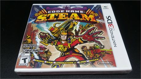 BRAND NEW - CODE NAME S.T.E.A.M. - 3DS