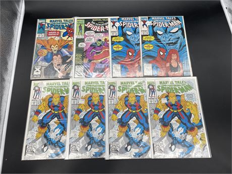 8 SPIDER-MAN COMICS