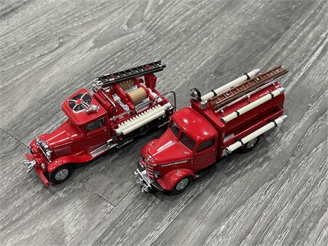1932 FORD & 1939 BEDFORD WATER TANKER FIRE TRUCK REPRODUCTION FIRE TRUCKS