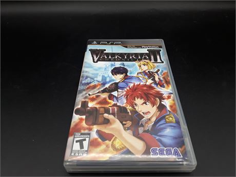 VALKYRIA CHRONICLES 2 - CIB - EXCELLENT CONDITION - PSP