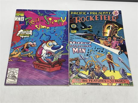 THE REN & STIMPY SHOW #1 & THE ROCKETEER #1