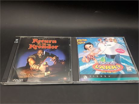 COLLECTION OF RARE PC GAMES
