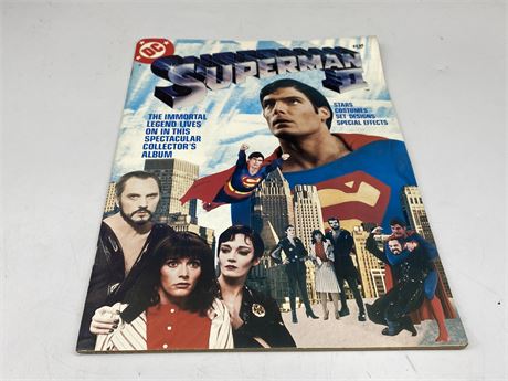 1981 LARGE SUPERMAN 2 MOVIE MAGAZINE