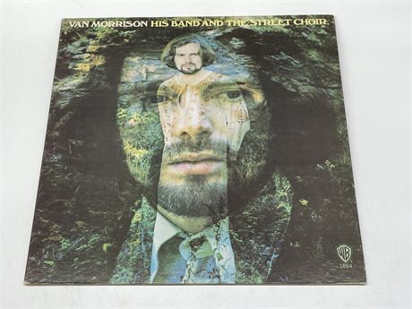 VAN MORRISON EARLY PRESSING - HIS BAND AND THE STREET CHOIR W/ GATEFOLD - (E)