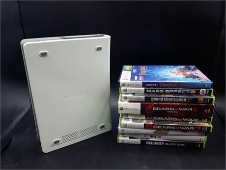 COLLECTION OF XBOX 360 GAMES AND ACCESSORIES - VERY GOOD CONDITION