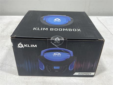 KLIM BOOMBOX - NEW IN BOX