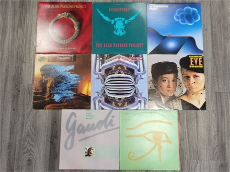 8 ALAN PARSONS (good conditions)
