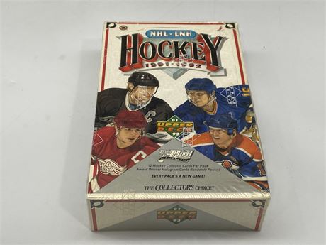 SEALED 1991/92 UPPERDECK NHL PACK