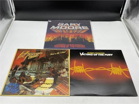 3 MISC. RECORDS - VG (slightly scratched)