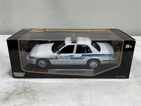 ABBOTSFORD POLICE 1:18 SCALE DIECAST