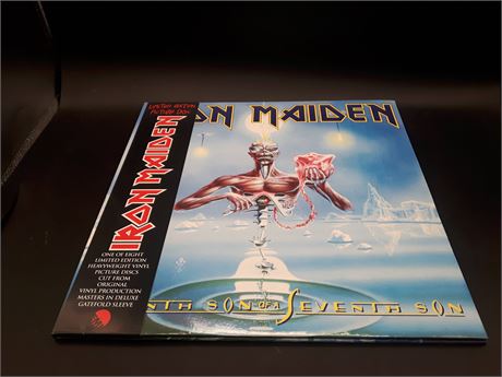 IRON MAIDEN - SEVENTH SON - LIMITED EDITION PICTURE DISC (M) MINT - VINYL