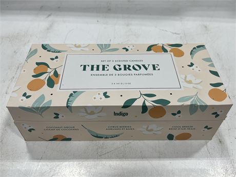 (NEW) THE GROVE CANDLE SET