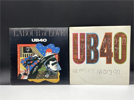 2 UB40 RECORDS - EXCELLENT (E)