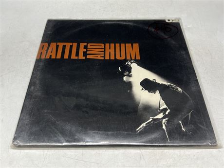 U2 - RATTLE & HUM 2LP - EXCELLENT (E)