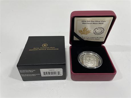 ROYAL CANADIAN MINT 99.99 SILVER $25 COIN