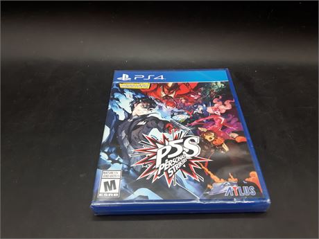 SEALED - PERSONA STRIKERS - PS4